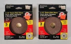 (2) Ali Gator 4-1/2" Inch Resin Fiber Discs 50 Grit Aluminum Oxide 6 Total Vtg New. Price: $22.47.