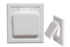 No-pest Vent 4 In. Wide-mount Dual Door Wall White New. Price: $14.39.