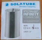 Solatube 20" 290 Ds Spectralight Infinity Extension New. Price: $60.00.