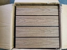 Newtechwood Us-qd-zx-tk Deck Tiles 12" Composite (quantity 10) Open. Price: $54.00.