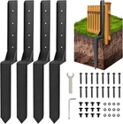 Fence Post Repair Kit, Thickened Heavy Duty Anchor Stakes For New. Price: $79.32.