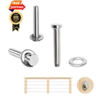 20 Pack Fayevorite Stainless Steel Hand-crimp Stemball Swages For 1/8" Silver New. Price: $30.99.