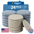 Kayzn 24PCS 5" Multi-surface 2-IN-1 Furniture Moving Pads For Carpet & Hard Floo New. Price: $58.83.