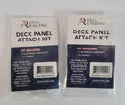 Aria Railing Deck Panel Kit Attachement Hardware Aluminum Brackets New. Price: $15.80.