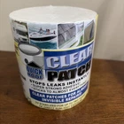 Cofair QRCP46 Quick Roof Repair Patch Tape Inch Width X Foot; Clear Das New. Price: $19.99.