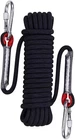 Aoneky 10MM Outdoor Rope 200FT Black Heavy Duty Polyester For Climbing Camping New. Price: $63.70.