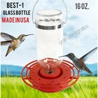 BEST-1 Glass Bottle Hummingbird Feeder 8 Nectar Ports 16 Oz Cute Made Usa New. Price: $24.95.