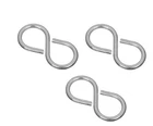 National Mfg N121-277 3 Ct 2-1/8" Zinc Plated Steel Closed Hooks 10 Packs New. Price: $34.90.