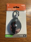 2" Swivel Pulley Nickel Plated Light Duty Working Load 55 Lbs New. Price: $12.95.