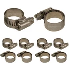 Ideal Tridon 6506E51, #6 Lined Worm Gear Clamps 1/2" - 7/8" 13 22 MM,10 Pack New. Price: $21.00.