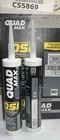 2 Pack! Osi Quad Max Window Door & Siding Sealant Color Night Gray 9.5 Oz New. Price: $17.99.