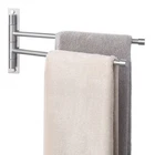 Kes 13.8" 2-ARM Swing Towel Bar, Wall Mount, SUS304 Stainless Steel, Rustproof New. Price: $48.54.
