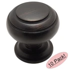 *10 Pack* Cosmas Oil Rubbed Bronze Cabinet Knobs #7498ORB New. Price: $27.71.