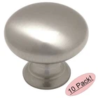 *10 Pack* Cosmas Cabinet Hardware Satin Nickel Knobs #4950SN New. Price: $14.40.