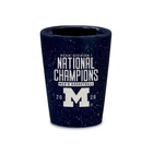 Michigan Wolverines 2026 Men's Basketball National Champions Speckle Shot Glass New. Price: $22.75.