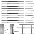 Helffer 10 Pairs Cable Railing Hardware Kit For 1/8 System Highly New. Price: $86.42.