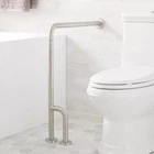 Signature Hardware 327001 Pickens 23" Wall-to-floor Grab Bar Brushed Steel Open. Price: $96.85.