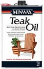 Minwax 67100 Teak Oil New. Price: $18.57.