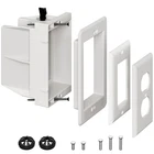 DVFR1W-1 Recessed Outlet Box, Electrical For Wall Mount Tv, Outl... New. Price: $31.67.