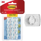 Command Clear Decorating Value Pack, Clips, 48 Strips 17026CLR-40ES New. Price: $15.93.