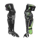 All-star Mvp-pro Adult 16.5-17.5 Inch Baseball Catcher's Leg Guards Black New. Price: $279.95.