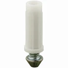Bi-fold Door Bottom Pivot With Adjustable Grooved Steel TIP,7/16 IN.,2-PK. New. Price: $12.60.