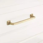 Signature Hardware 4" Klein Solid Brass Cabinet Pull Antique HL-552-4-AB New. Price: $10.51.