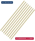 1/8 Inch Brass Round Rod 8PCS Solid Lathe Bar Stock 11.8 Us New. Price: $15.62.