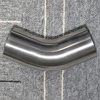 4" Stainless Steel Elbow 45 Mandrel Bend - 1.5D Clr Loose Radius Od: New. Price: $70.68.