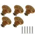Zernmiarder Brown Ceramic Knobs 10 Pack Flower Drawer Pulls Vintage New. Price: $13.03.