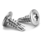 #8 X 1/2" Sheet Metal Screws 100PCS 410 Stainless Steel Truss Head Fast Self ... New. Price: $10.57.