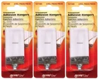 3 Hillman Anchorwire 1.5 Lb. Steel Transparent Adhesive Wall Hangers 4PK 121145 New. Price: $14.99.