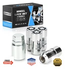 Fomiuzy M14X1.5 Wheel Lock Lug Nuts Set Anti-theft For Chevy Silverado Tahoe Su New. Price: $51.31.