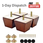 Maricome 4 Pack 2 Inch Sofa Legs M8 Bolt Wood Tapered Pyramid Walnut New. Price: $33.65.