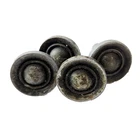 1970S Set Of 4 Vintage Taiwan Brass Antique Style Bullseye Cabinet Knobs E10E Used. Price: $16.24.
