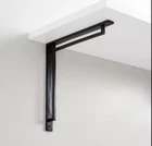 Signature Hardware 8" Harridge Cast Iron Shelf Bracket - Black Powder Coat New. Price: $12.35.