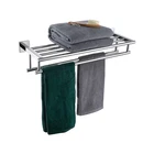 Kokosiri Bathroom Towel Rack Holder 20 Inch Shelf Double Bars New. Price: $76.19.