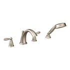 New Condition Moen T924BN Brantford Roman Tub Faucet Trim Kit Brushed Nickel Open. Price: $219.99.