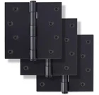 Signature Hardware 4" Square Steel Door Hinge W/plain Bearing 3 Pack Matte Black New. Price: $11.70.