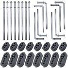 32PCS Heavy Duty Exhaust Hanger Rod Set 3/8"(10MM) 90 7.6" Long & Strai. Price: $102.66.