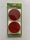2-PIECE Hy-ko Red Nail On Reflector 3 1/4 In Bracket Mounted Break-resistant New. Price: $7.95.
