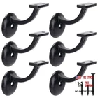 Hillmaster Steel Handrail Bracket For Indoor Outdoor Stairs, Matte BLACK-6PCS New. Price: $44.98.