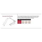 Duravent 6DP-XRB In. Extended Roof Bracket 9061 New. Price: $132.51.
