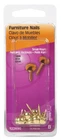 Hillman 7/16 In. Furniture Brass-plated Nail Smooth Shank Round Pack New. Price: $14.72.
