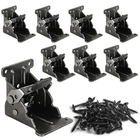 8 Pack Folding Brackets For Table Bed Leg Feet, Self-lock Hinge Hardware With... New. Price: $37.76.