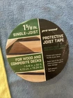 Yard & Home 398228 Protective Joist Tape 1 5/8 " X 50' - Black New Sealed. Price: $19.99.