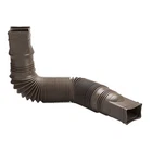 Amerimax 85019 Brown Vinyl Downspout Extension 55 4.5 H In. 12 Pack New. Price: $141.32.