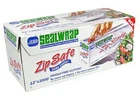 Sealwrap Zipsafe Plastic Wrap, 12" Wide By 3000' Length, Pvc, Clear X New. Price: $63.43.
