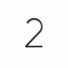 Hillman Group 844687 5IN. #2 Distinctions Floating Mount House Number, Bronze New. Price: $11.95.