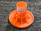 (qty 25) Mutual Industries 4.52" Model #3 Osha Rebar Caps For 3# To 8#, Orange New. Price: $50.54.